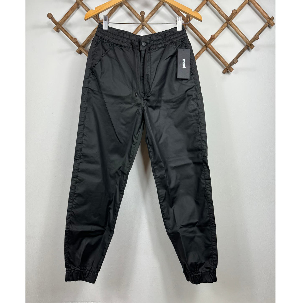 Mavi Anita Jogger High Rise in Black Jeather Size 25